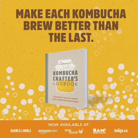 The Kombucha Crafter's Logbook — make each kombucha brew better than the last